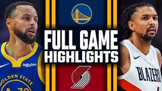 Golden State Warriors vs Portland Trail Blazers - Full Game Highlights | October 24, 2025 NBA Season