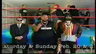 Buffalo Wrestling Federation Las Vegas 1999 Commercial