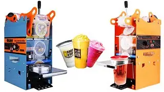 একটি মেশিন ঘুরিয়ে দেবে ব্যবসার চাকা । Juice cup sealing machine | fast food business ideas