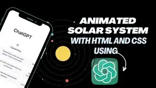 Create a Stunning Solar System Website Using HTML and CSS #css #animation