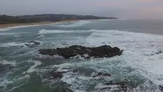Umtentweni Beach by Drone HD