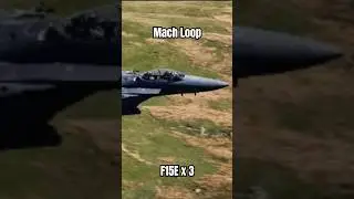 F15E x 3 in the Mach Loop #F15 #machloop #aviation