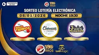 Sorteo JPS EN VIVO 06/01/2026 | 3 Monazos, Chances y Nuevos Tiempos | LotiMagic