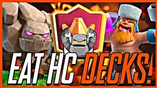 EAT HARD COUNTER DECKS WITH GOLEM _ BEST GOLEM FIRST PLAY DECK _ GOLEM PHOENIX DECK _ SPECTER CR