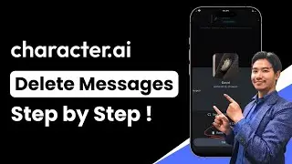 How to Delete Messages on Character AI | Character AI Delete Chat !