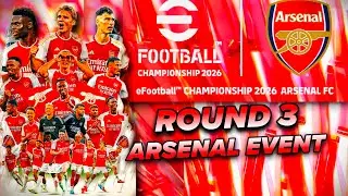 DAY 3 ARSENAL EVENT EFOOTBALL LIVE #efootballlive #efootballtamil