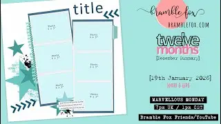TWELVE MONTHS PROJECT | December Summary