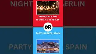 Travel Showdown: Pick Your Perfect Trip! 🗺️🌐 #TravelTrivia #DestinationDebate #AdventureAwaits