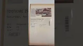 old ticket stubs