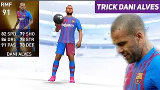 HOW TO GET 91 RATED DANI ALVES FANS CHOICE WORLDWIDE PES 2021 MOBILE GAMERRDF