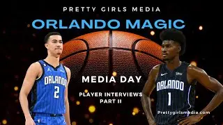 EXCLUSIVE Player Interviews with Jonathan Isaac. & Caleb Houstan | 2024-25 Orlando Magic Media Day