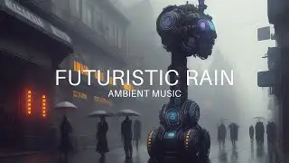 FUTURISTIC RAIN &bull; Relaxing music with rain in a futuristic world, in a Pink Floyd like universe