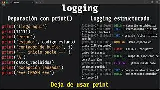 Python logging: Stop Using print Like a Professional