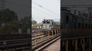 #shorts Indian Railways wag 7 ludhiana locomotive enter in west Central Railway zone