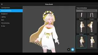Anima Hair || Vroid TimeLapse