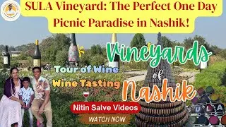 SULA Vineyard: The Perfect One Day Picnic Paradise in Nashik | Complete Tour of Wine | Wine Tasting🍷
