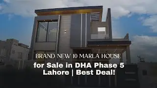 Brand New 10 Marla House for Sale in DHA Phase 5 Lahore | Best Deal!