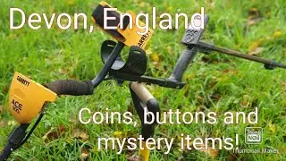 Metal detecting with Zachary (Devon England) mystery military object!