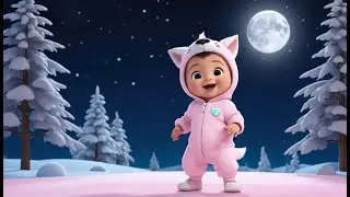 Baby Wolf&rsquo;s New Year Moon Song | Fun New Year Song for Toddlers & Preschoolers