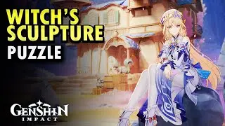 Witch Sculpture Puzzle (Witch Lodge Quest) | Genshin Impact 6.3 Luna IV