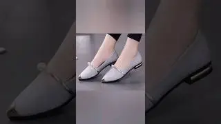 beautiful flat shoe's design for women✨
