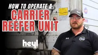 How to Operate a Carrier Reefer Unit