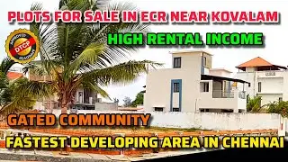 Plots for sale in ecr near Kovalam | land for sale in ecr