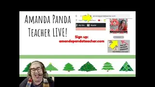 How to celebrate Christmas with Manycam, Games, and Decorations, Amanda panda Live #9