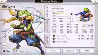 Another Eden Global 2.8.500 BUFFED Cyrus 5* Review, Skills And Gameplay! Our Favorite Frog is Back!
