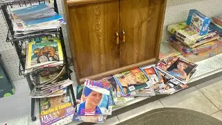 Cool magazines and books from a thrift store