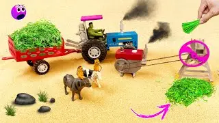 diy mini chaff cutter machine science project ‪@sanocreator