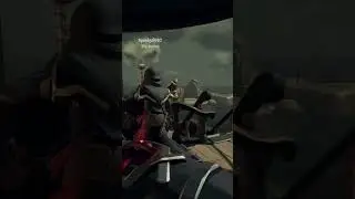 Boarding a sloop and ramming it into Reapers Hideout during an hourglass match
