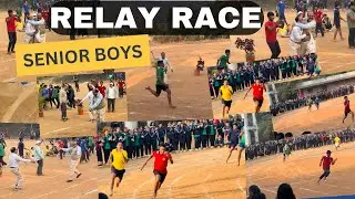 ANNUAL SPORTS MEET 2025 | PM SHRI SCHOOL JNV NAYAGARH | RELAY RACE | SENIOR BOYS
