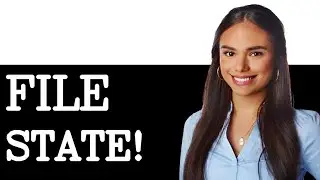 How To File State Taxes Only (2025)