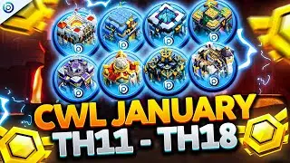 The NEW BEST CWL and WAR BASE LINKS For Every Town Hall in CoC 2026 | Clash of Clans Base Layouts
