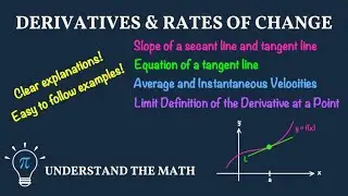 Derivatives and Rates of Change in Calculus: Tangent Lines and Velocity