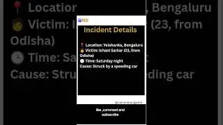 31August2025#bangalurunews#localnews#bangalore#dailynews#accident#india#stayupdated