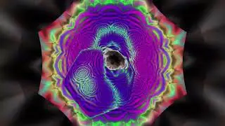 Abstract video synthesis loop 4K 60fps 600secs 8Tel 041