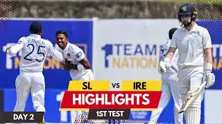 Sri Lanka vs Ireland 1st Test Match Highlights 2023 | SL vs IRE Day 2 Highlights | Sports all