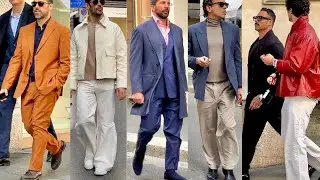 Italian Men&rsquo;s Fashion Spring 2025🇮🇹What Stylish Men are wearing right now 👌Milan Street Style