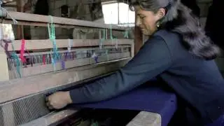 Telar de pedal y telar de cintura