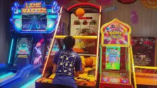 [@tomlai738#1] Street Basketball arcade 7 balls can reached over 800? ft.@THOR-es9rz