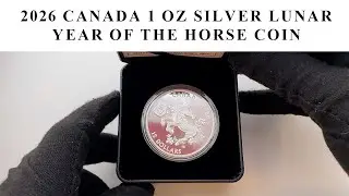 2026 Canada 1 oz Silver Lunar Year of the Horse Coin
