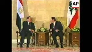 LEBANON: EGYPT SUPPORTS HEZBOLLAH'S FIGHT AGAINST ISRAEL