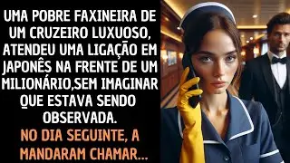 Uma Pobre Faxineira Atendeu uma Ligação em Japonês na Frente de um Milionário, Sem Imaginar que