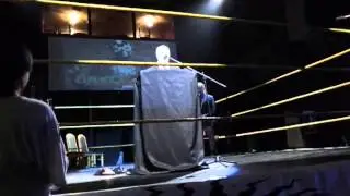 El Flaco Loco induction into the NorCal Wrestling Hall of Fame (Fan Cam)