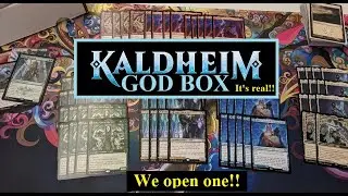 Kaldheim mtg God Box!!!!!!! О, это безумие!!! ВОТ МЫ ИДЕАААААА!!!!