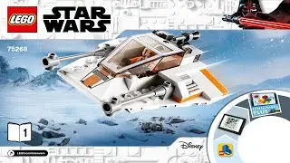 🛸 Инструкции LEGO 🛸 Star Wars 🛸 75268 🛸 Снежный спидер 🛸 Книга 1 🛸