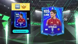 FC24 #fifamobile 531: 105 CAM Dybala player exchange ☑️