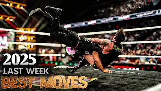 Лучшие приёмы WWE прошлой недели 2025 года